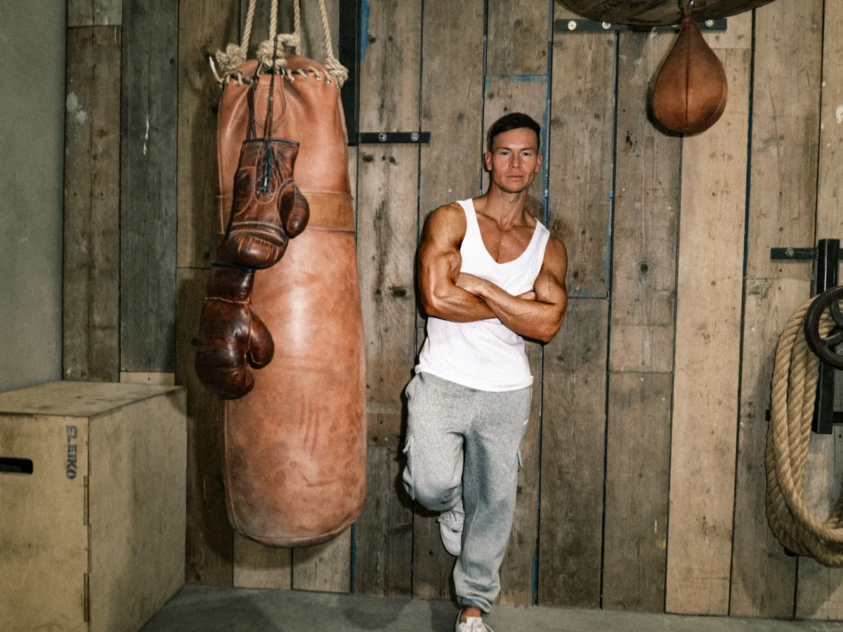 Joel Corry DJ Fitness Photoshoot Behind the Scenes